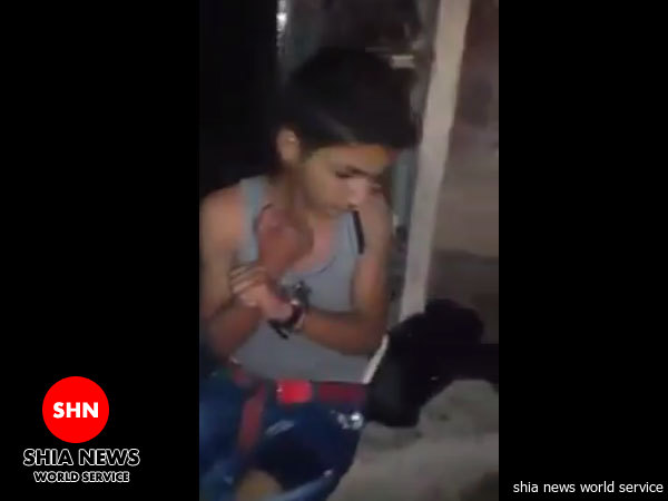 مجهز كردن كودك به كمربند انفجاري توسط داعش براي عمليات در حسينيه بغداد+تصاوير